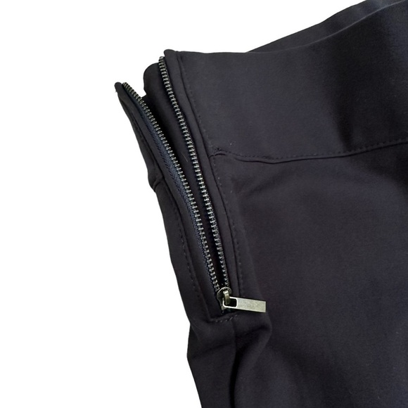 Zara Trafaluc Deep Dark Blue Stretchy Size Zipper Pants Size XS - Picture 15 of 16